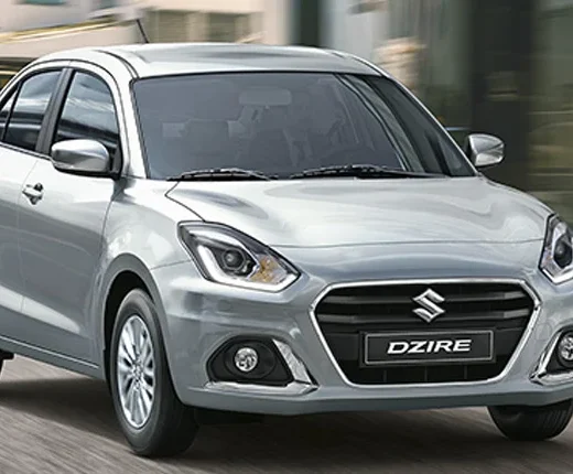 Swift Dzire Car On Rent In Delhi